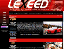 Tablet Screenshot of lexeed.com
